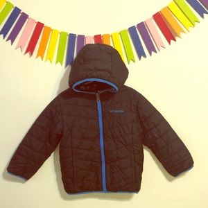 Columbia toddler/boy 4T double trouble jacket
